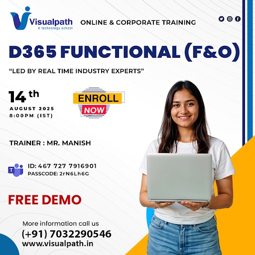 D365 Functional F&O Online Free Demo